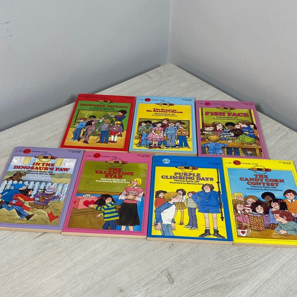 Lot of 7 Kids of the Polk Street School Patricia Reilly Giff Vintage Paperback